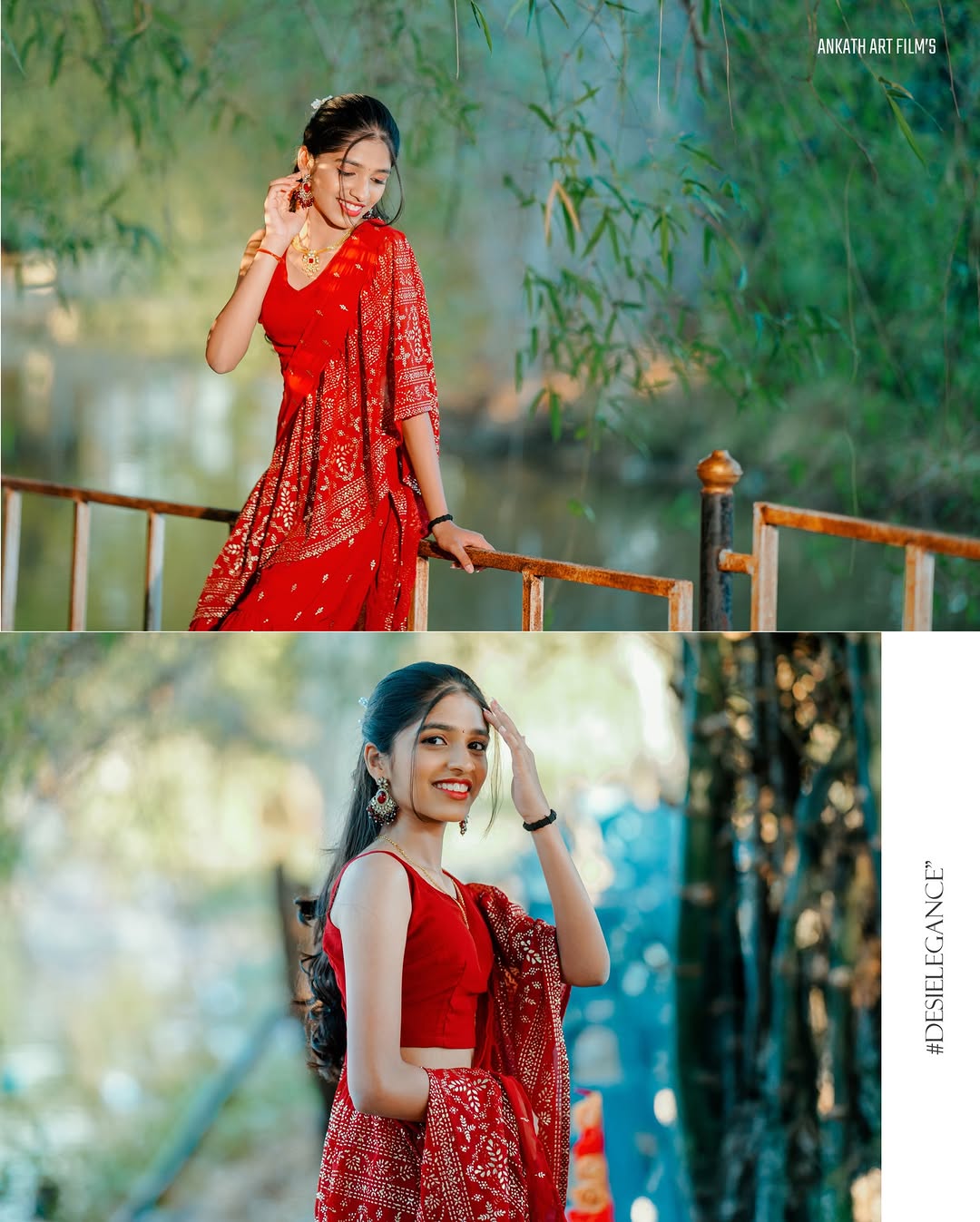 Floral portrait backdrop